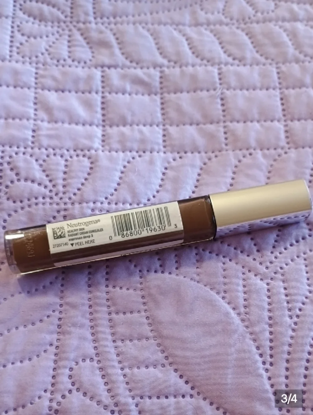 3 x Neutrogena Healthy Skin Radiant Cream Concealer, 03 Espresso Deep